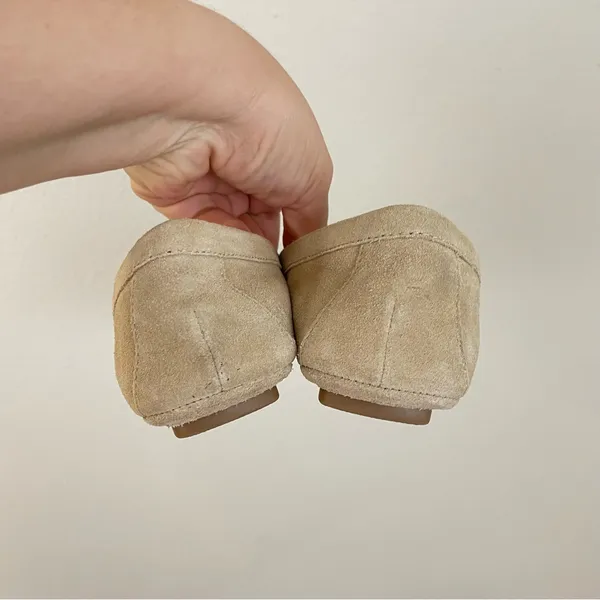 J.‎ Crew Light Khaki Suede Driving Loafers Size 5 - Image 6
