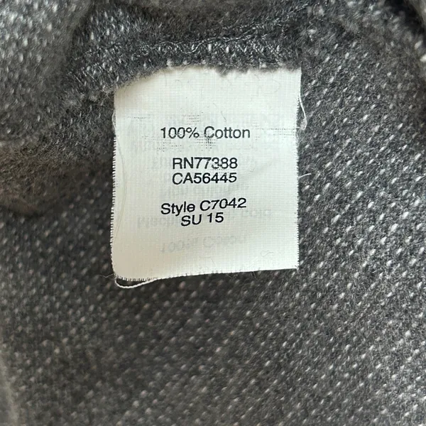 Madewell Dress Womens M Wedding Guest Resort‎ Vacation Sleeveless Cotton Gray - Image 7