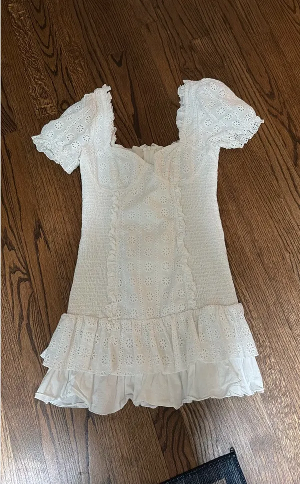 White mini dress! - Image 2
