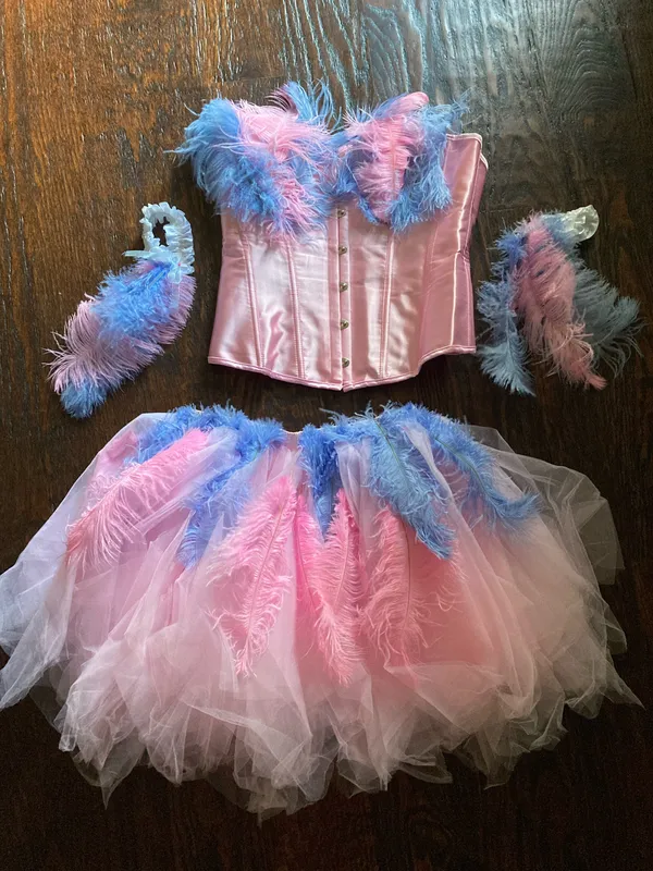 Barbie Swan Lake Costume Multiple Size L - Image 2