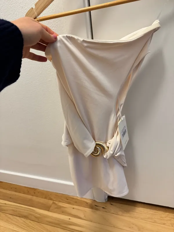 Peppermayo So Iconic Mini Dress - Ivory - Image 8