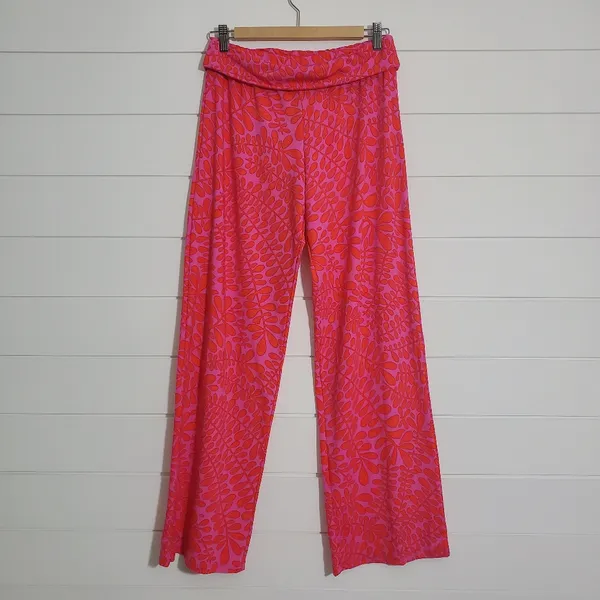 TRINA TURK WOMEN'S TRELLIS‎ SWIM COVER-UP PANT Size S - Image 2