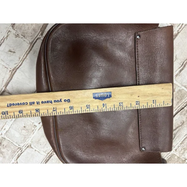 Ladies Vintage Handcrafted Leather‎ Shoulder Bag With Animal Clasp Deer? - Image 8