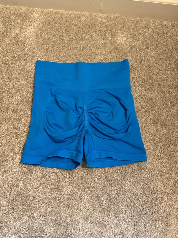 Workout Shorts Blue Size XS - Image 2
