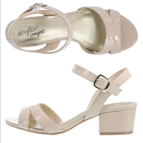 Dexflex Comfort Block heel sandals SZ 8W - Image 2