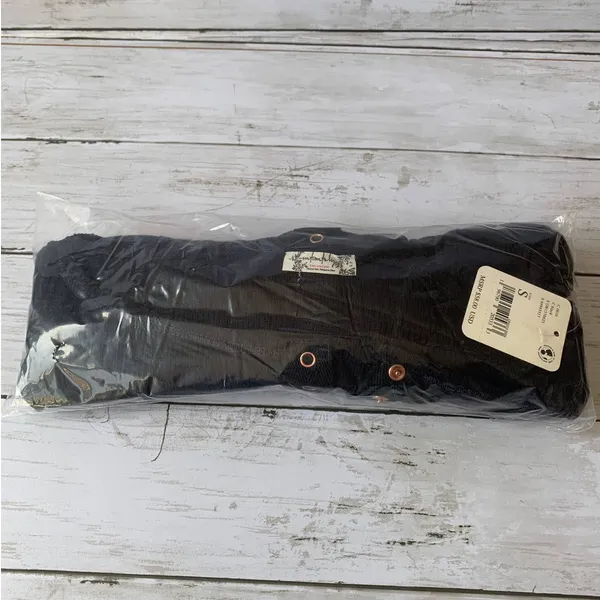 NWT Free People Sloane Bodysuit‎ in Black - Image 3