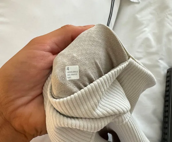 Lululemon Brushed Soft Stream Ribbed Zip Flared Pant - Image 5