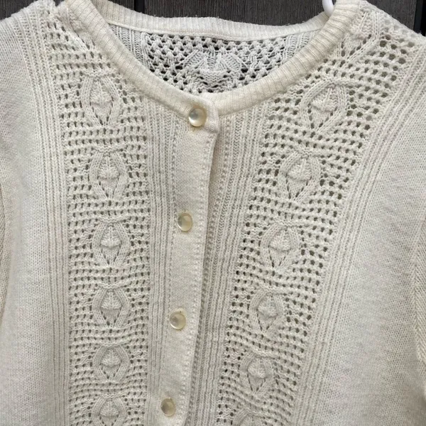 Vintage‎ Cardigan Sweater - Image 2