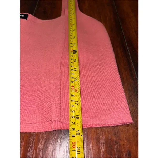 $58 NWT Express pink crop sweater tank XL - Image 7