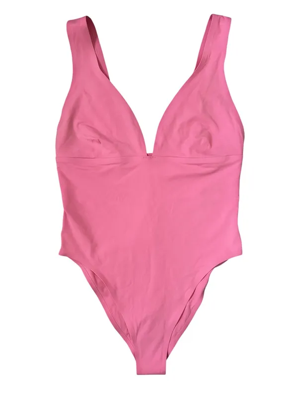 L*Space Seam-Free Katniss One Piece Swimsuit in Guava Pink Size Medium NWT - Image 3