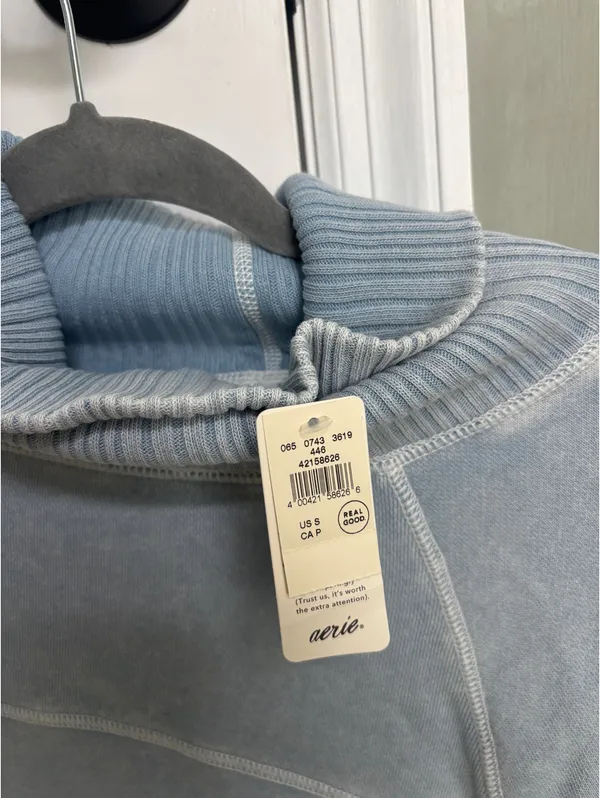 Aerie Turtleneck Sweatshirt - Image 3
