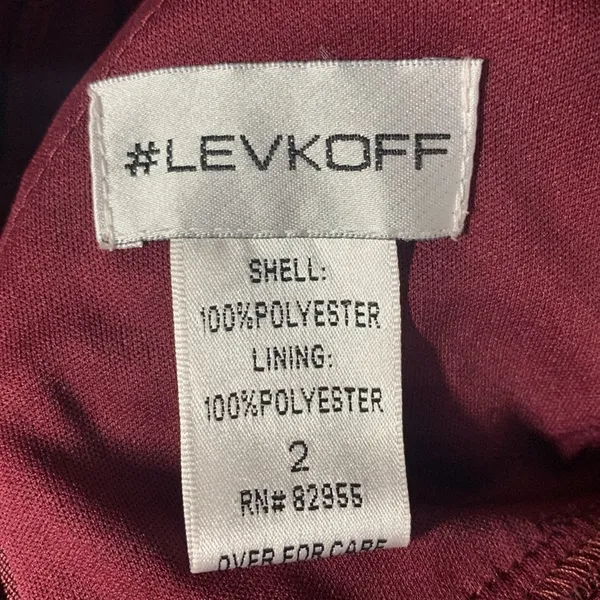 Bill Levkoff Chiffon A Line Gown Size 2 - Image 8