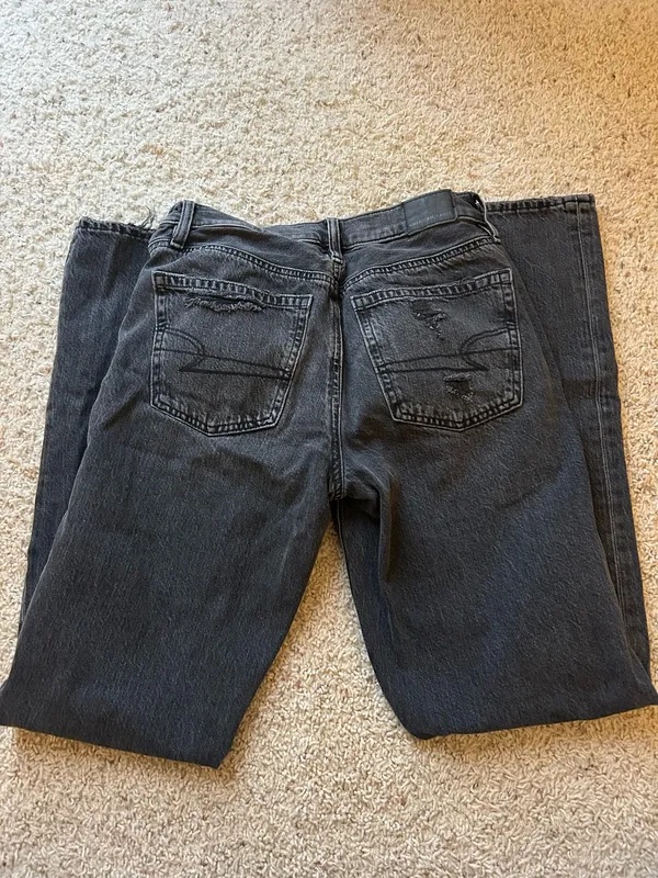 American eagle ripped black jeans  - Image 2