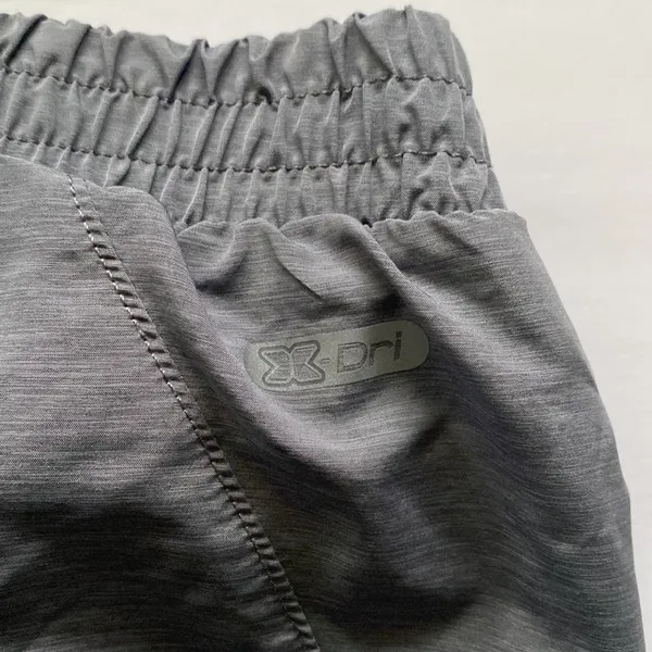 RBX gray and black running athletic shorts, size large - Image 6
