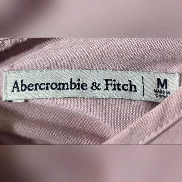 Abercrombie & Fitch Women's‎ Blush Boho Trumpet Bell 3/4 Sleeve Blouse M Prairie - Image 5