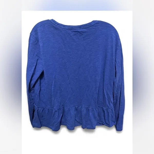 Caslon Royal Blue Long Sleeve Top - Image 3