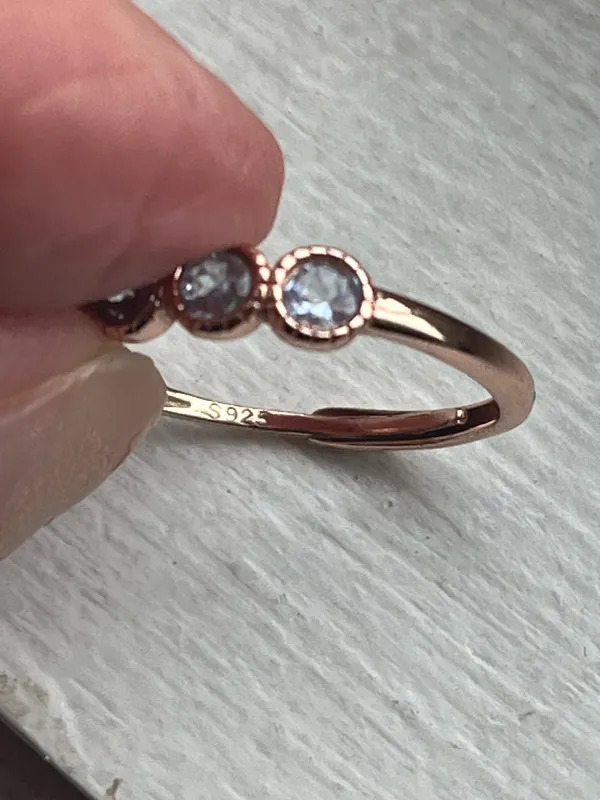 Anthropologie Sterling silver Tanzanite ring - Image 5