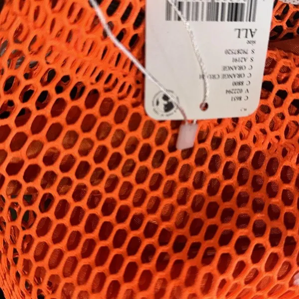 NWT FP Movement X Free People Mini Mesh Sling Bag Orange - Image 3