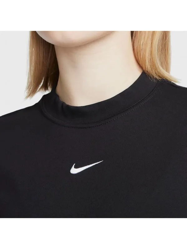 Nike Sportswear Essential Tight Crewneck Midi Dress NWT Black Small - Image 3