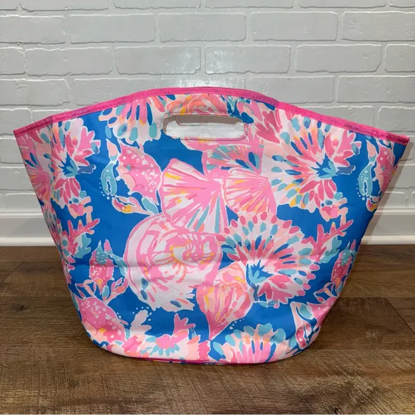 Lilly Pulitzer Large Insulated Floral Beverage Tote - Image 4