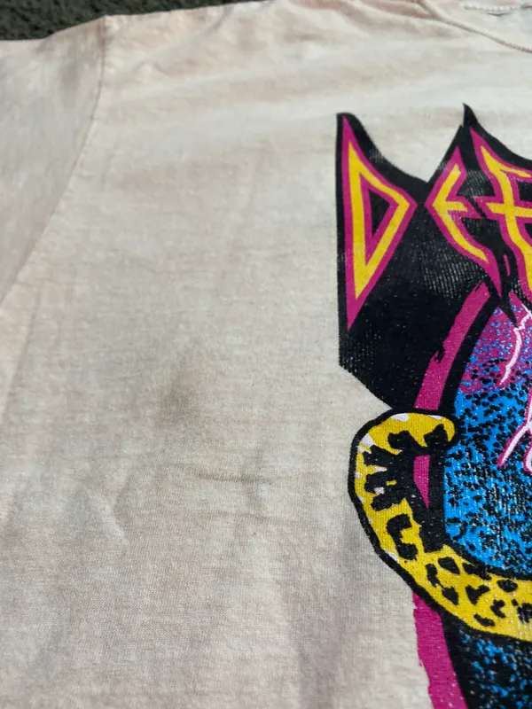 Def Leppard High N Dry Oversized Size 1X/2X - Image 4