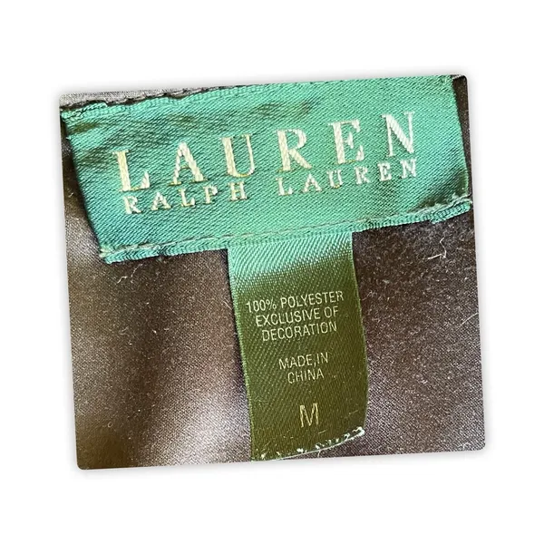 Lauren Ralph Lauren Women M Black Fleece Housewear Kimono Jacket Robe. - Image 6