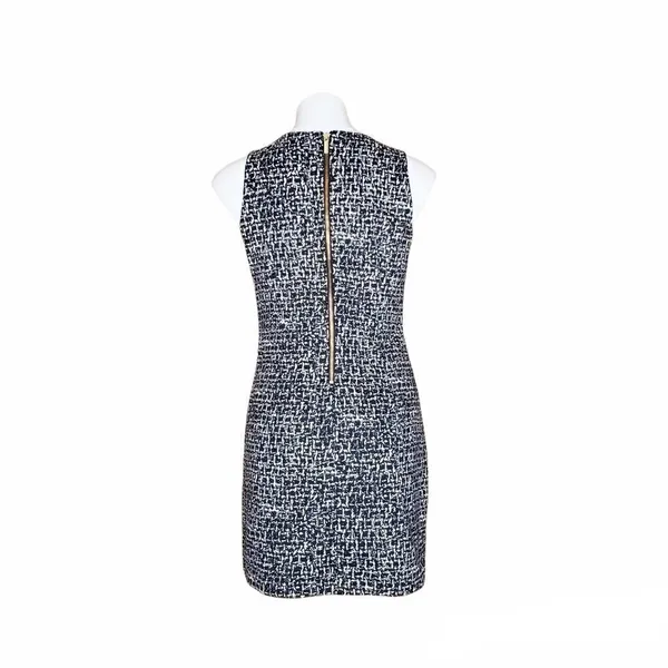 Michael Kors Y2K Office Siren Tweed Shift Dress Corporate Core Dark Academia MP - Image 3
