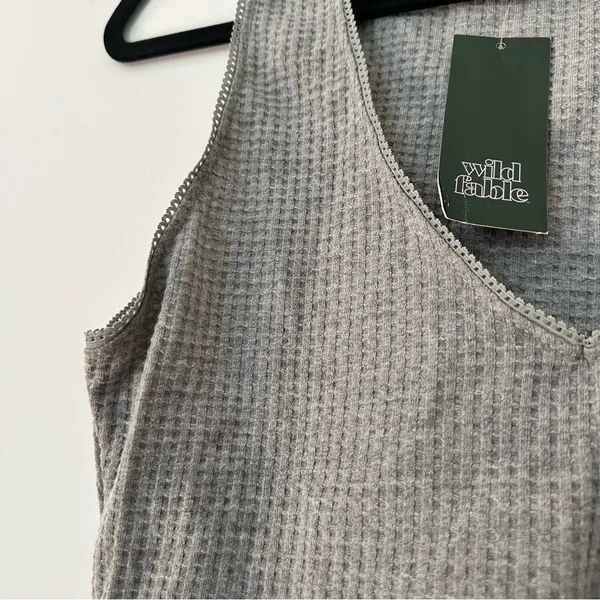 Wild Fable Waffle Knit Sleeveless Bodysuit New - Image 3
