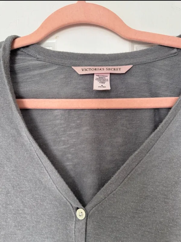 Victorias Secret Grey Loungewear Sweater - Image 7