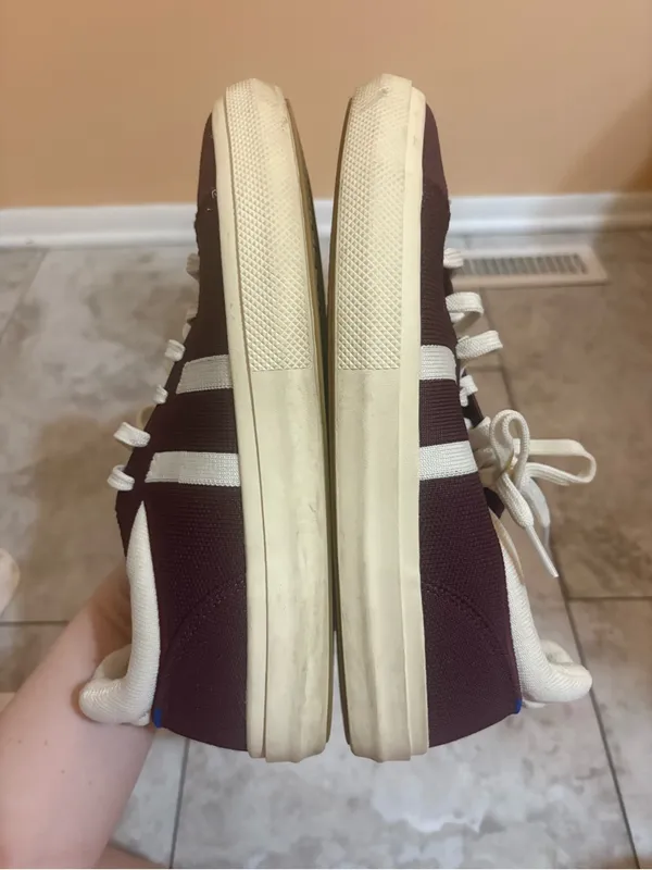 Rothy’s RS02 Sneakers in Maroon - Image 10