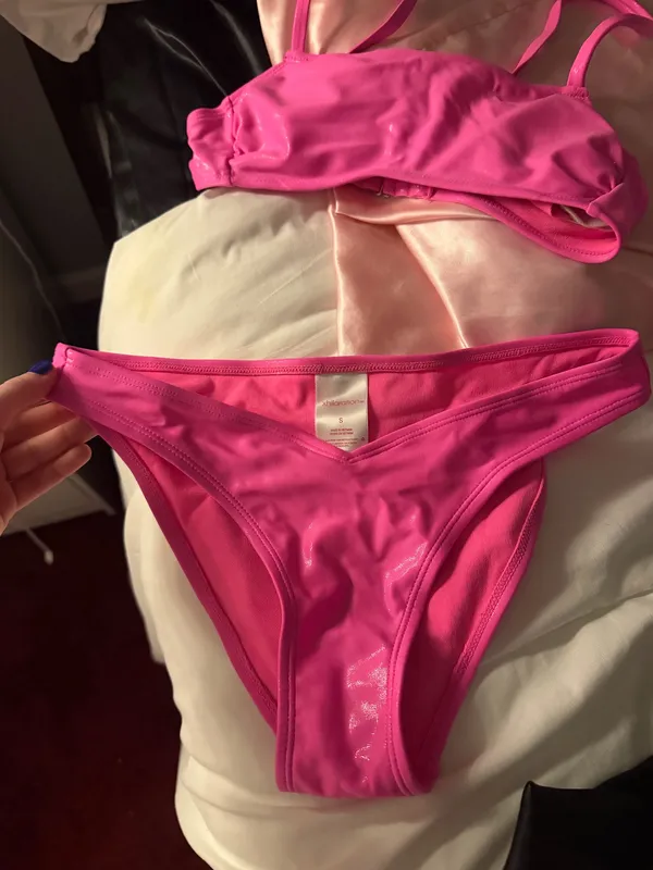 Target Pink Bikini Set - Image 4