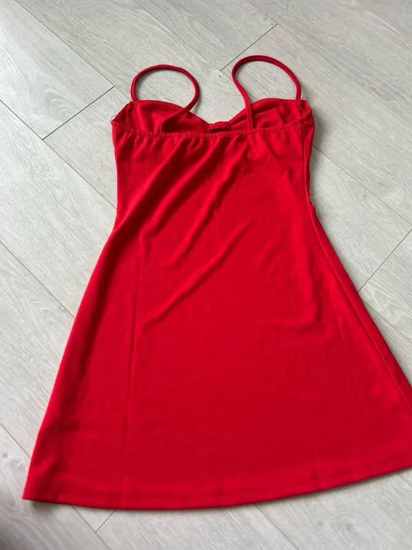 Red mini dress Size M - Image 2
