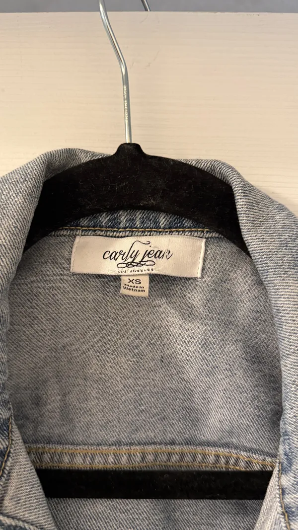 Carly Jean Los Angeles Jean Jacket - Image 3