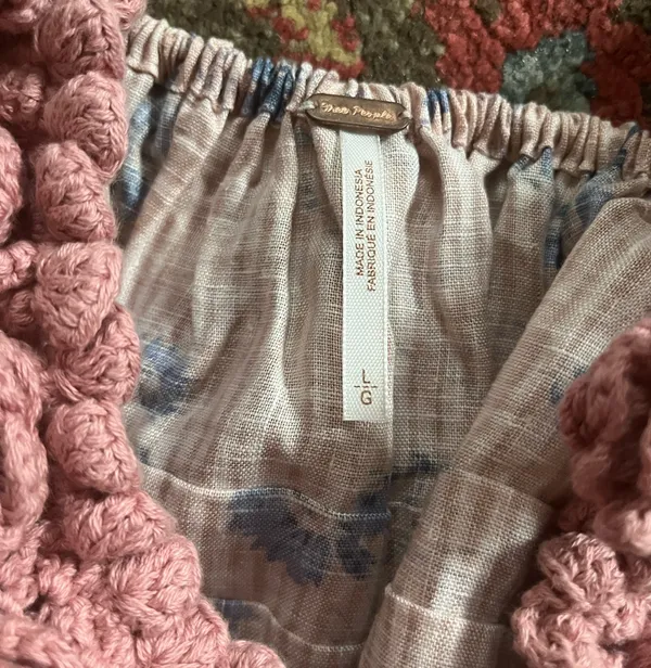 Free people buttercup crotchet top - Image 6