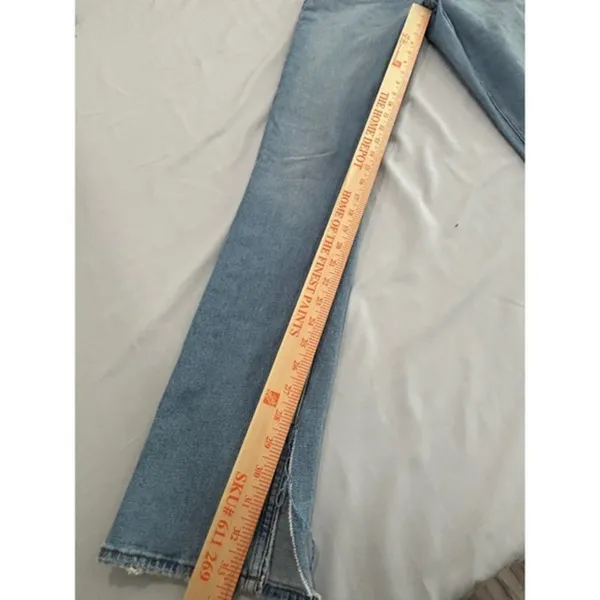 Abercrombie & Fitch Curve Love 90s‎ Slim Straight Ultra High Rise Jeans 26 2XL - Image 10