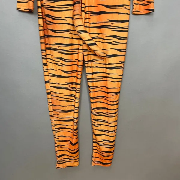 Spirit Catsuit Halloween Costume Tiger Bodysuit ONLY Adult Women Size Large Tail - Image 7