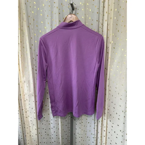 Nike Women's Dri-FIT Standard Fit Quarter Zip Track Pullover Shirt Jacket M - Image 5