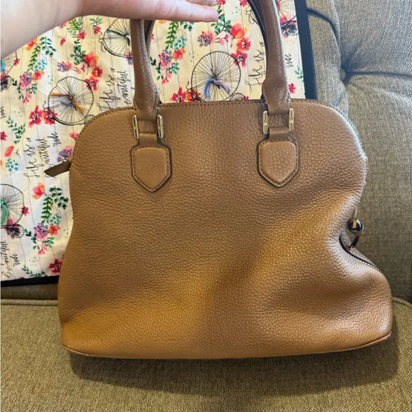 Tory Burch Tan Leather Satchel - Image 2