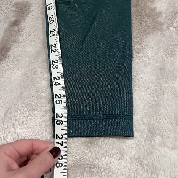 Lululemon Class Stretch Butter Soft Leggings in Green (Size 8, 27” inseam) - Image 3