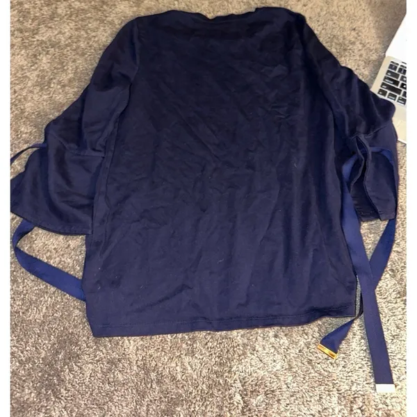 Ralph Lauren navy blue long sleeve top - Image 5