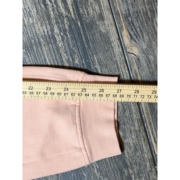 Lululemon Scuba High-Rise Jogger Peach Satin Cotton Fleece Sweatpants Size‎ 6 - Image 9