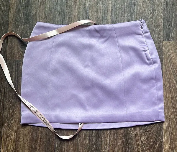 House Of CB Eloide Skirt in Lilac - Image 5