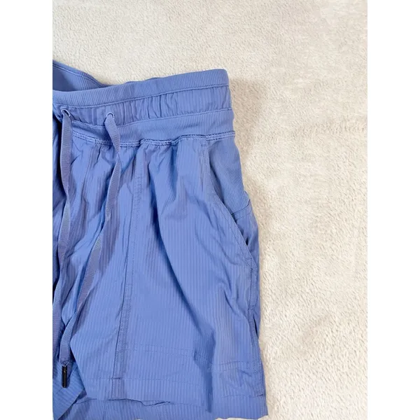 Lululemon Dance Studio High-Rise Short 3.5 Inseam Lined Oasis Blue Workout Gym 0 - Image 4