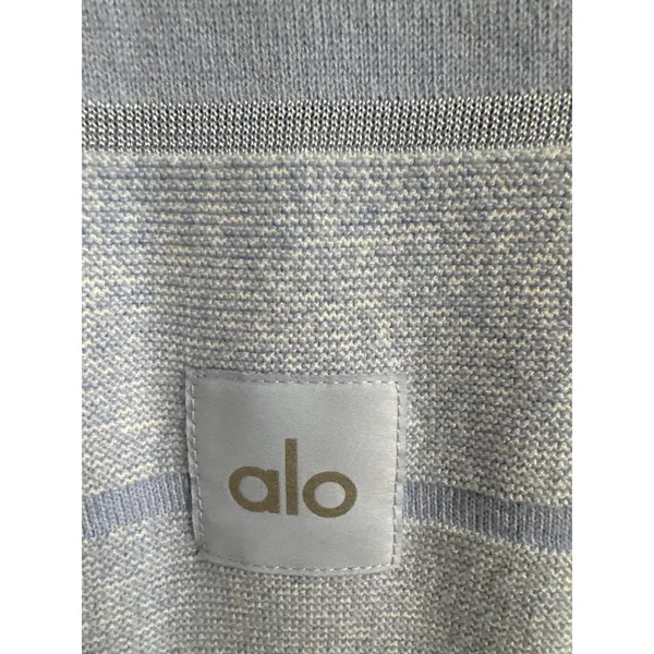 Alo Yoga Sport Play Knit Dres Blue White Size XS - Image 5