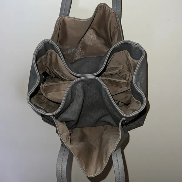 Relic by Fossil Bailey Double Shoulder Handbag Smoke VGUC‎ - Image 4
