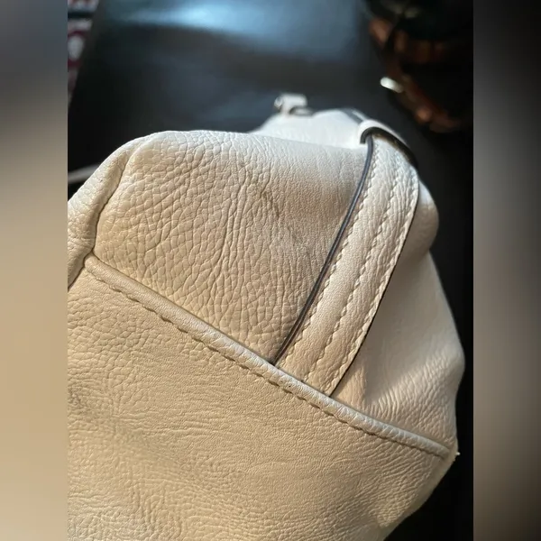 Simply Vera Wang Vintage Hobo Bag Color White Classic Y2K 90s - Image 13