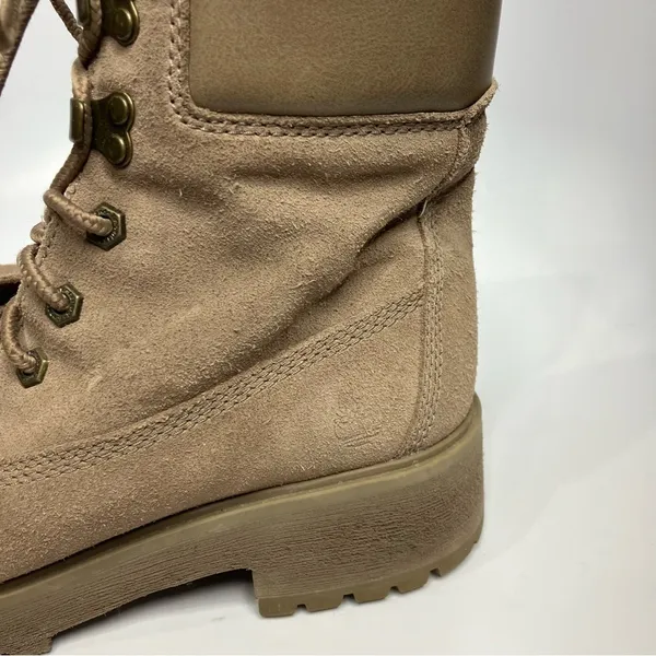 Timberland Carnaby Cool tan‎ suede lace up boots size 9 - Image 3