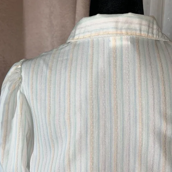 Vintage Present Tense Size M Long Sleeve Button Down Shirt - Image 8