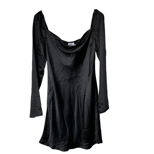 NWT Princess Polly Star Power Black long sleeves Mini Dress size 6 - Image 2