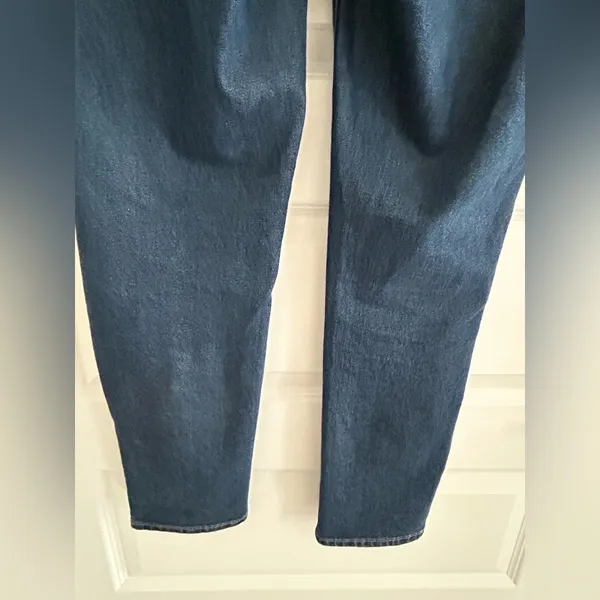 Seven7 Slim Straight Jeans Dark Blue Size 4 - Image 11
